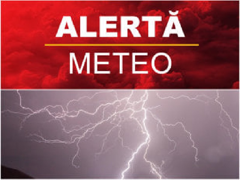 Avertizare meteo COD PORTOCALIU 2